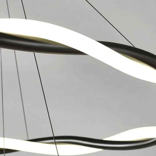 ثريا ليد مودرن ٣ الوان مقاس 60 سم