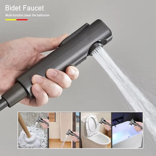 مسطرة شاور مطري بيانو رمادي