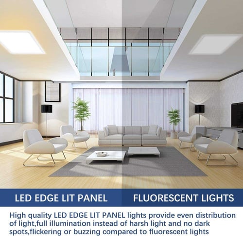 لمبة سقف مستعار مثلج واط لون اختياري