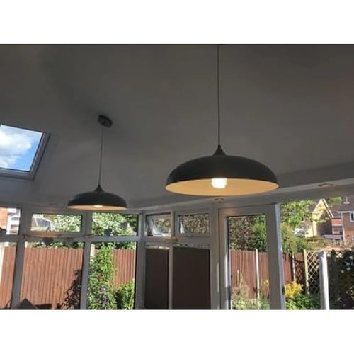 علاقي مطابخ اسود مع ذهبي قطر 45 سم