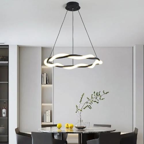 ثريا ليد مودرن ٣ الوان مقاس 60 سم