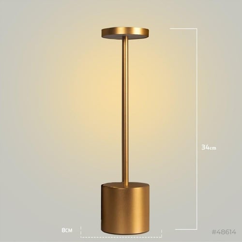 ابجورة شحن لاسلكي مودرن ذهبي