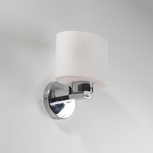 إنارة جدارية داخلية زجاج وقاعدة استيل