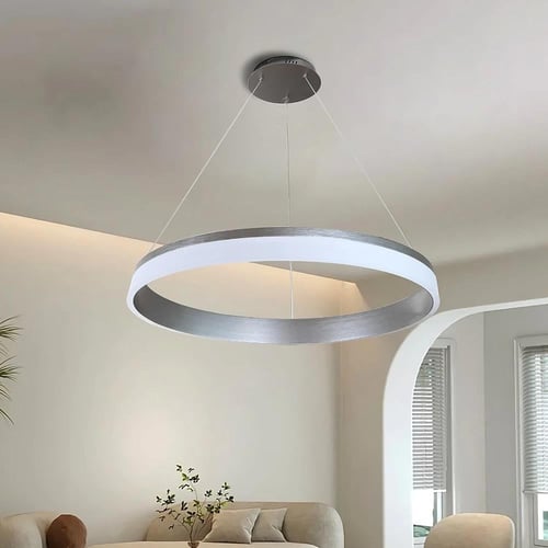 نجف مودرن اسود ب 3 انارات ليد