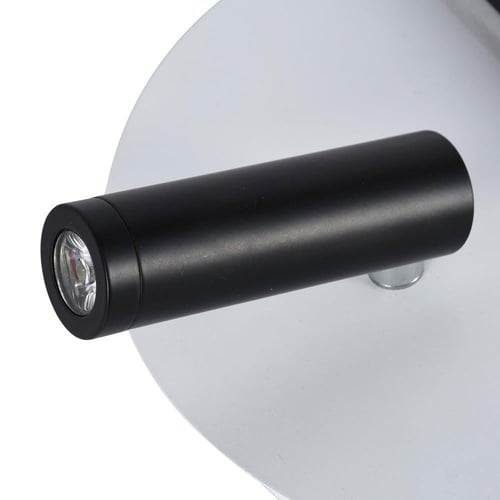 إضاءة جدارية ليد مع إضاءة موجهة بطاريه