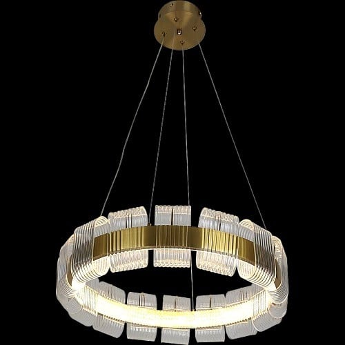 نجف مودرن زيتي تصميم حديث و انيق مع 3 اضاءات