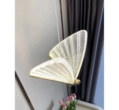 ثريا ليد مودرن شكل فراشه 3 اضاءات