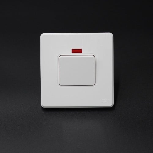 بيانو ابيض مفتاح مكيف 7*7 برل ST-45A