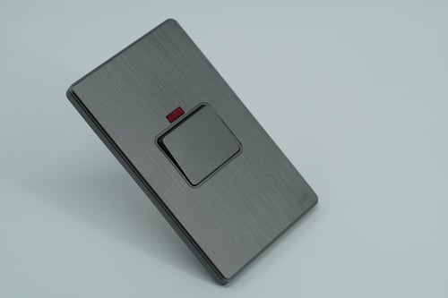 بيانو فضي مفتاح مكيف 7*14 برل ST-45A