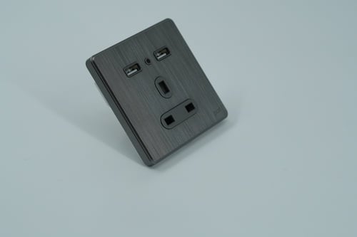 بيانو فضي فيش و USB برل TYPEC