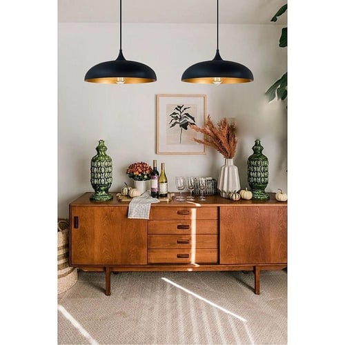 علاقي مطابخ اسود مع ذهبي قطر 45 سم