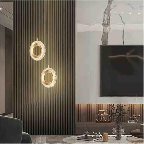 نجف مودرن مفرد شكل حلقه ٣ الوان