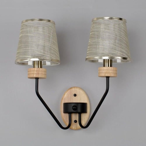 انارة حائط خشبيه مجوز