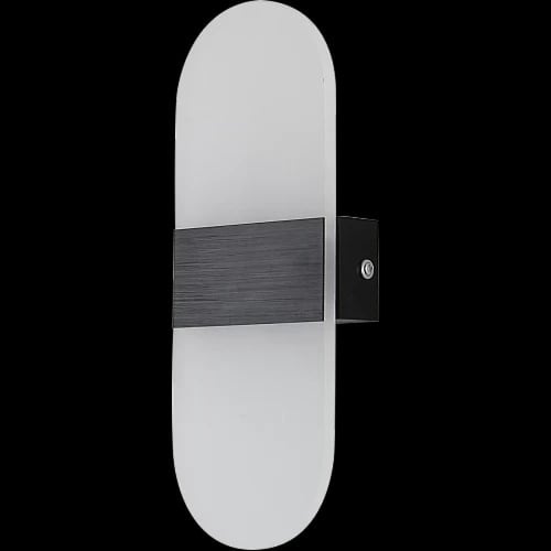 ابليك حائط جداري مودرن اسود 3اضاءات ليد