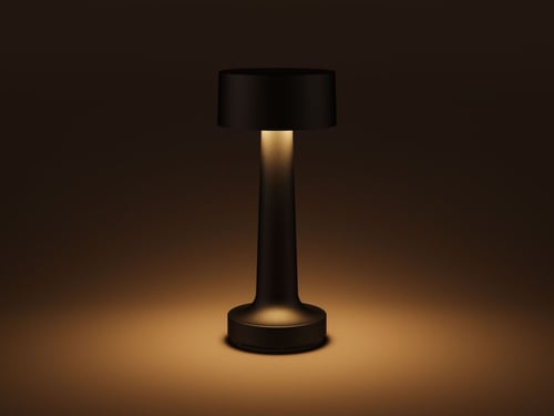 ابجورة شحن لاسلكي باللون الأسود