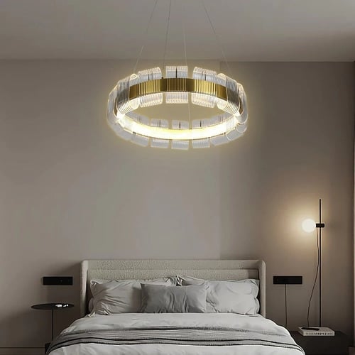 نجف مودرن زيتي تصميم حديث و انيق مع 3 اضاءات