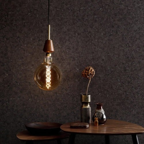 لمبه ديكوريه فلمنت 4 واط قزاز عسلي اضاءه اصفر