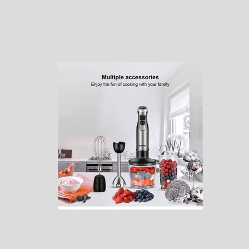 خلاط يدوي 5 في 1 من LBMT – 1000 واط، شامل مضرب وفر...