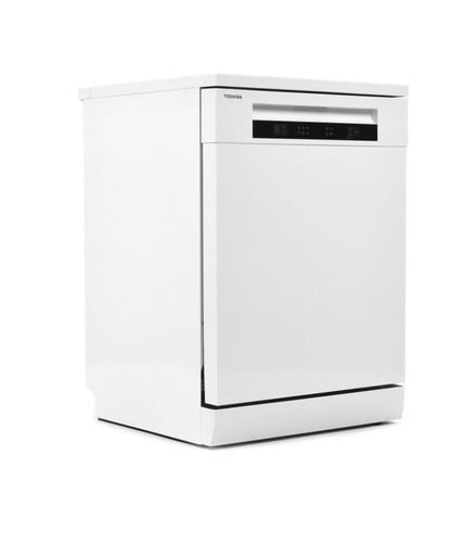 غسالة صحون توشيبا 6 برامج 14 مكان ابيض 2 ارفف