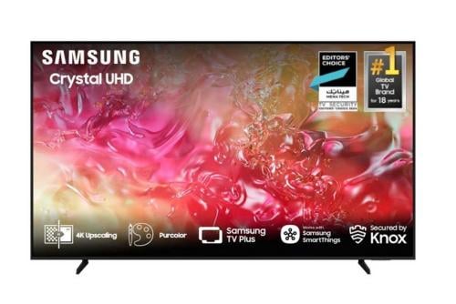 شاشة تلفزيون سامسونج سمارت 65 بوصة 4K LED HDR ترقي...