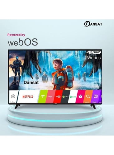 شاشة دانسات 55 بوصة نظام ويبوس برسيفر داخلي الجي ر...