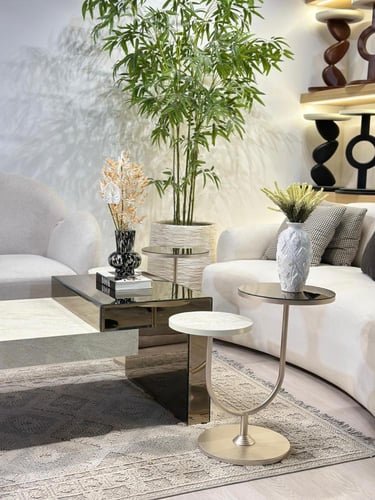 طقم طاولات نيو خزامة 5 قطع لون مكس