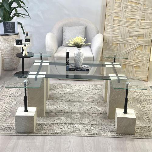 طقم طاولات تقديم 5قطع