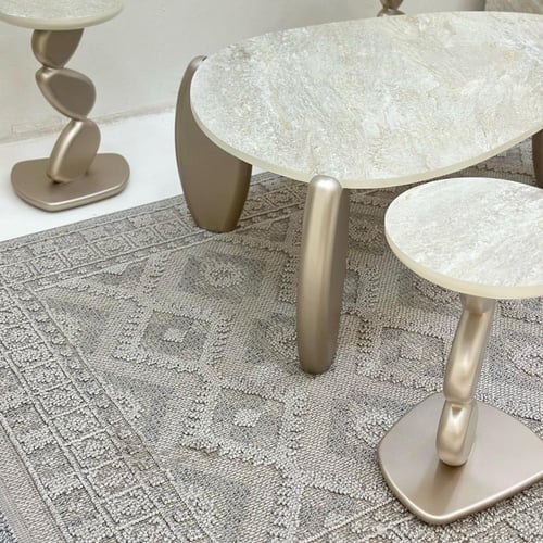 طقم طاولات ستون 5 قطع مكس