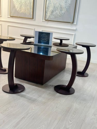 طقم جوز معسطح مرايا