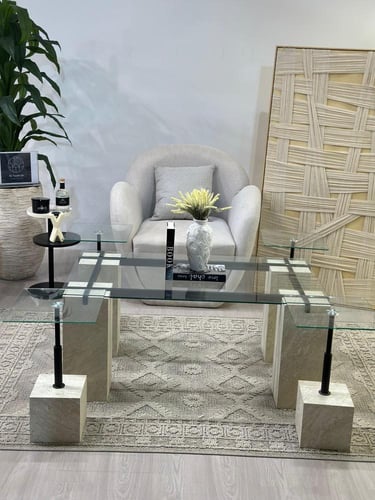 طقم طاولات تقديم 5قطع