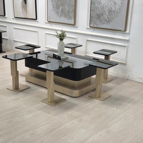 طقم طاولات ليون 7قطع