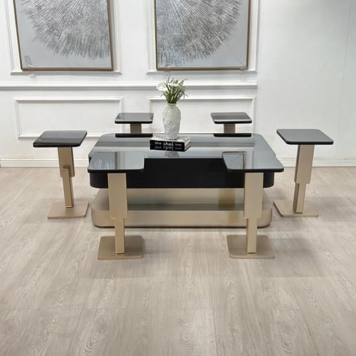 طقم طاولات ليون 7قطع