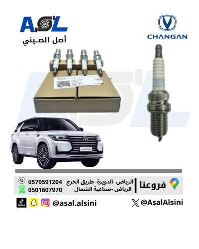Electronic spark plugs set of 4 pieces Changan CS9...