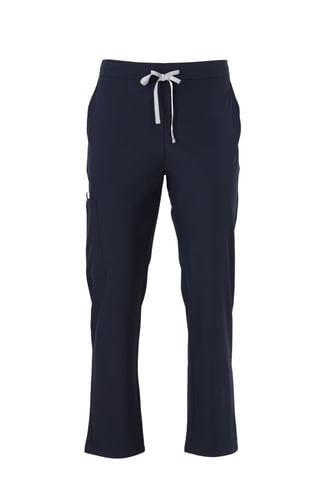 بنطلون سكراب طبي رجالي مرن لون كحلي