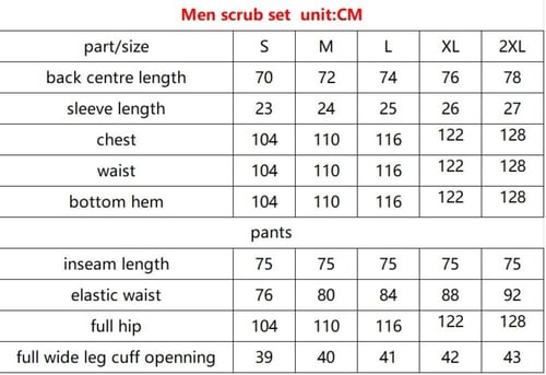 بنطلون سكراب طبي رجالي كلاسيك لون كحلي