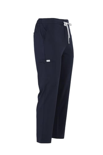 بنطلون سكراب طبي رجالي مرن لون كحلي