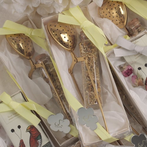 10 حبات - توزيعات شاي مع صفاية