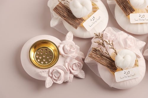 12 حبة - مبخرة موردة بتغليف التل