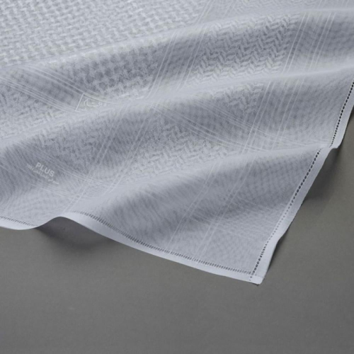 شماغ البسام بلس أبيض ملكي ورجالي