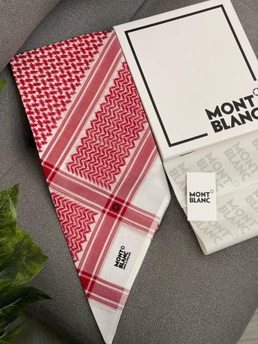 شماغ مونت بلانك كلاسك فاتح اخر اصدار