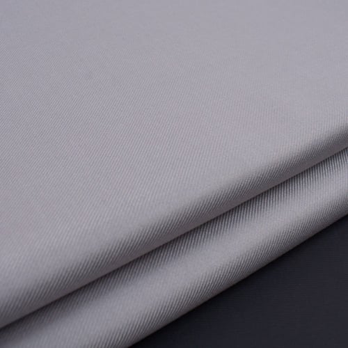 قماش ديفون شتوي سادة رمادي فاتح