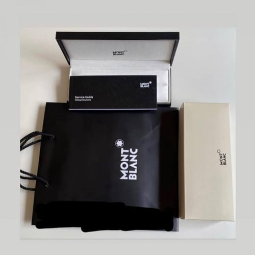 طقم قلم و كبك مونت بلانك