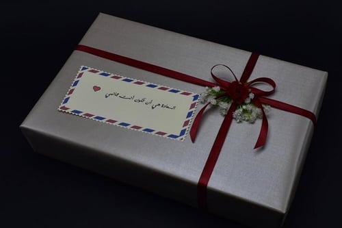 تغليف ورقي رصاصي &شرائط