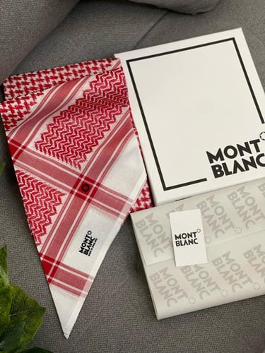 شماغ مونت بلانك كلاسك فاتح اخر اصدار