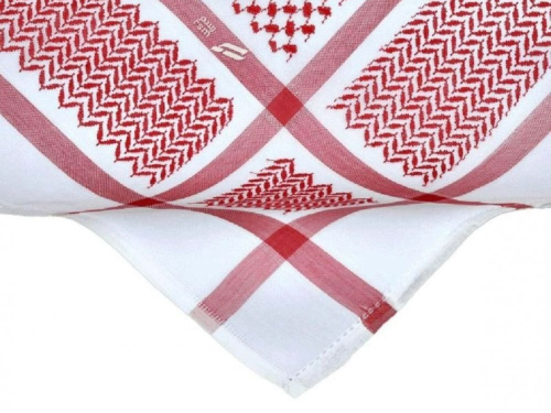 شماغ رسم احمر انجليزي رسمي CC