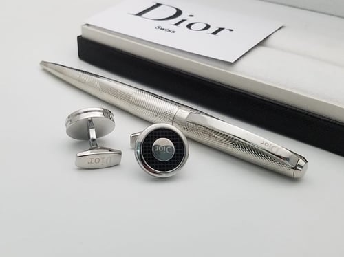 طقم قلم وكبك ديور Dior