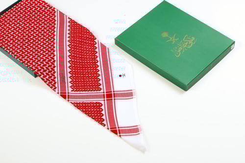 شماغ ملكي خاص كلاسيك دم الغزال