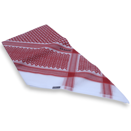 شماغ GRANDE احمر رسمي جديد