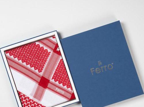 شماغ فيرو احمر غامق آخر إصدار