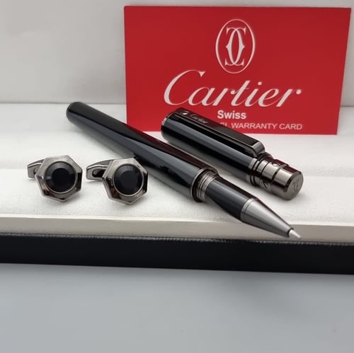 طقم قلم و كبك كارتير